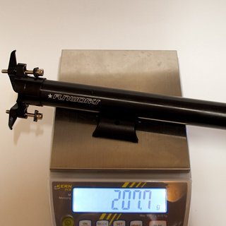 Gewicht Fun Works Sattelstütze N-Light Alloy SL 30,9 x 400mm