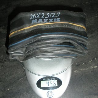 Gewicht Maxxis Schlauch Downhill-Schlauch AV/26x2.5-2.7"