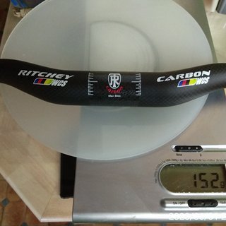 Gewicht Ritchey Lenker Dodici WCS 3k Carbon Riser, black matte 31.8 * 720 mm