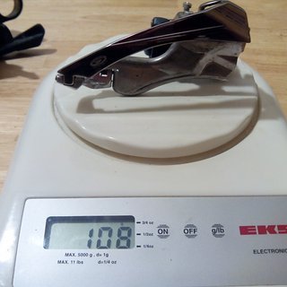 Gewicht Shimano Umwerfer XTR FD-M952 (tuned) 31.8mm