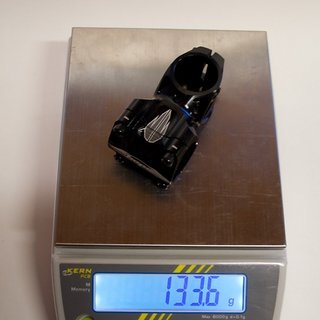Gewicht Hope Vorbau XC/FR Stem 31.8mm, 50mm, 0°