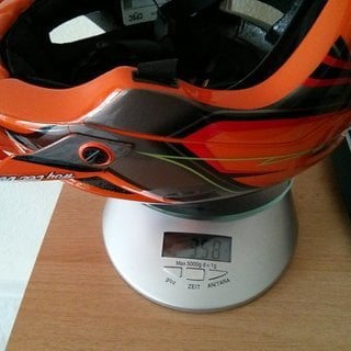Gewicht Troy Lee Designs Helm A1 Helmet Turbo Gloss Orange M/L