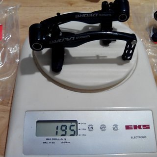Gewicht Shimano Felgenbremse Deore BR-M590 