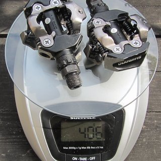 Gewicht Shimano Pedale (Klick) PD-M530 (tuned) 