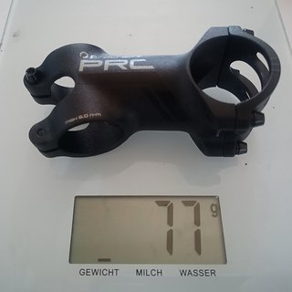 Gewicht Procraft Vorbau PRC ST2 70mm, 31,8mm, +/-17°