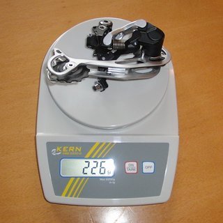 Gewicht Shimano Schaltwerk XT RD-M772 GS Short Cage
