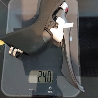 Gewicht Shimano Scheibenbremse GRX BL-RX810-L 