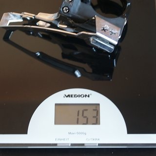 Gewicht Shimano Umwerfer XT FD-M770 34,9mm