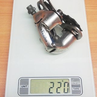 Gewicht Shimano Schaltwerk Ultegra RD-6500 SS Short Cage