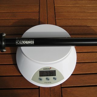 Gewicht Controltech Sattelstütze ONE 27,2 x 400mm
