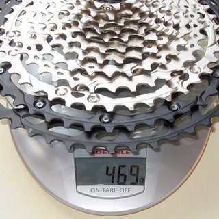 Gewicht Shimano Kassette CS-M8100 10-51