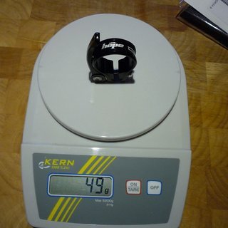 Gewicht Hope Sattelklemme Sattelklemme (QR) 34,9mm
