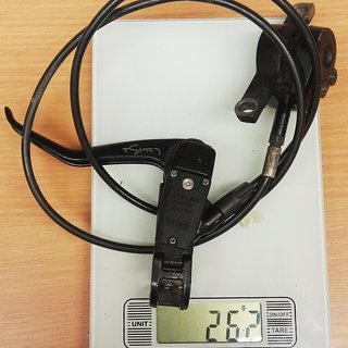 Gewicht Magura Scheibenbremse Louise FR VR, 850mm