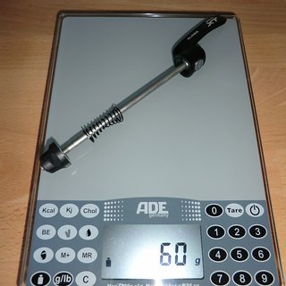 Gewicht Shimano Schnellspanner XT 785er-Serie 100mm