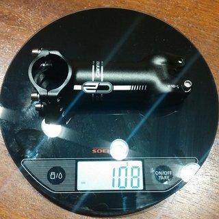 Gewicht Cannondale Vorbau C2 100mm, 1 1/8, 31.8, 6 Grad