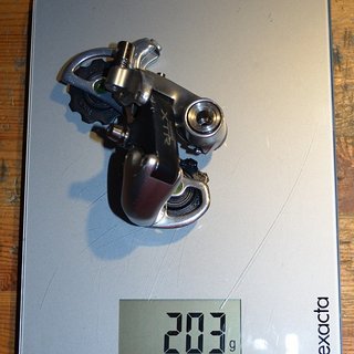 Gewicht Shimano Schaltwerk XTR M900 pimped short Cache