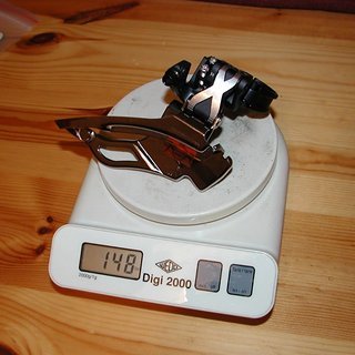 Gewicht Shimano Umwerfer XTR FD-M971 34,9mm