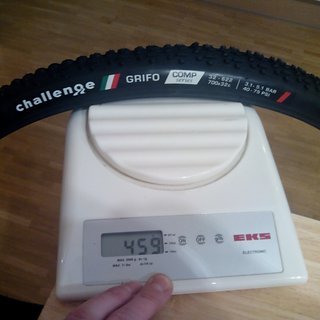 Gewicht Challenge Reifen Grifo Comp 700-32C, 32-622