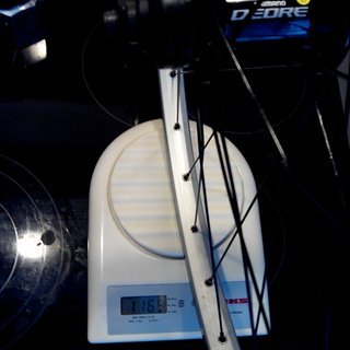 Gewicht Shimano Systemlaufräder Deore FH-M595 - Rigida Nagesti - cnSpoke DB454 26", HR, 135mm/QR