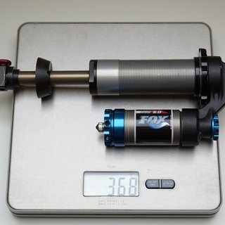 Gewicht Fox Racing Shox Dämpfer DHX 5.0 216 x 63mm
