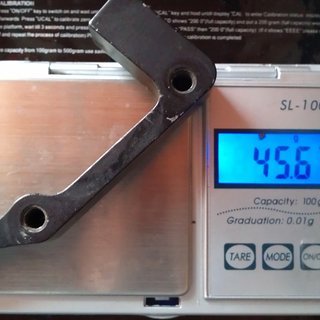 Gewicht Hayes Scheibenbremsadapter 888 Standard  IS >>> PM +43