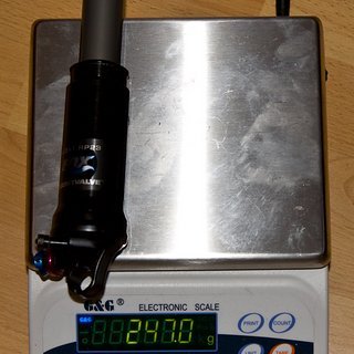 Gewicht Fox Racing Shox Dämpfer Float RP23 216 x 63,5mm
