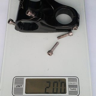 Gewicht Marzocchi Vorbau 888 Standard 31.8mm, 53mm, 0°