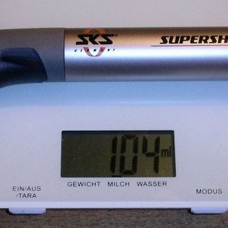 Gewicht SKS Werkzeug Supershort 164mm