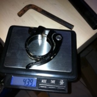 Gewicht Specialized Sattelklemme Sattelklemme (QR) 34,9mm