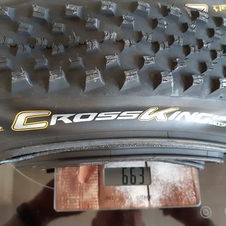 Gewicht Continental Reifen Cross King 2.3 RaceSport 29x2,3 29x2,3