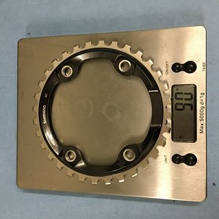 Gewicht Shimano Kettenblatt XT SM-CRM80 32t