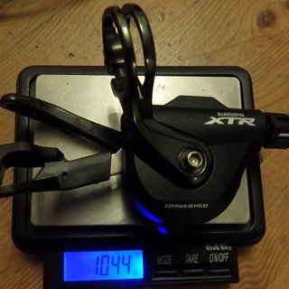 Gewicht Shimano Schalthebel XTR SL-M9000 11-fach