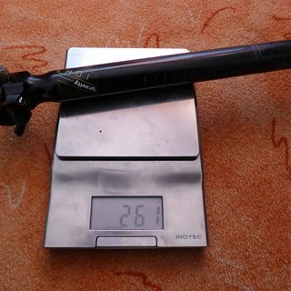Gewicht FSA Sattelstütze Gravity Light 31,6, 350mm