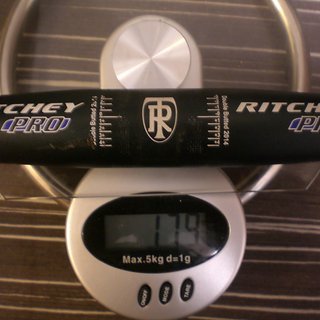 Gewicht Ritchey Lenker Pro Flat  31.8mm, 580mm