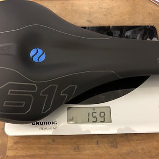 Gewicht SQ-Lab Sattel 611 ERGOWAVE® Carbon 15 cm