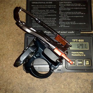 Gewicht Shimano Umwerfer XTR FD-M970 34,9mm