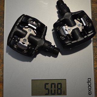 Gewicht Shimano Pedale (Klick) PD-M737 