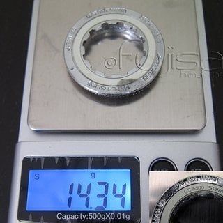 Gewicht Shimano Kassettenabschlussring Ultegra CS-6500 11Z