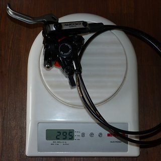 Gewicht Shimano Scheibenbremse Deore BR-M596  VR, 790mm