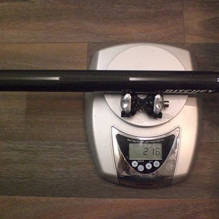 Gewicht Ritchey Sattelstütze WCS Carbon 1-Bolt 31,6 x 400