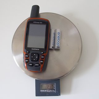 Gewicht Garmin GPS GPSmap 62s 