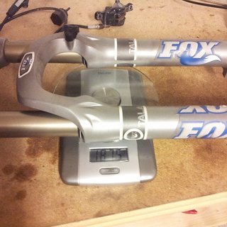 Gewicht Fox Racing Shox Federgabel 32 Talas 140 RLC 100-120-140mm