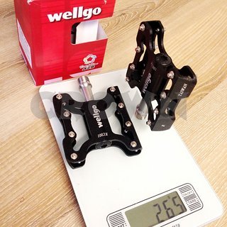 Gewicht Wellgo Pedale (Platform) KC001 83x83x16