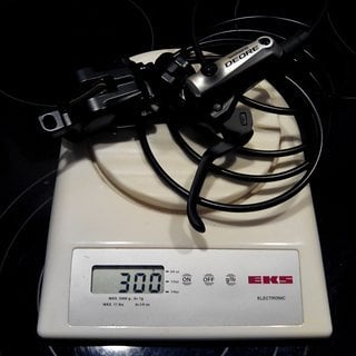 Gewicht Shimano Scheibenbremse Deore BR-M615 HR, 1700 m