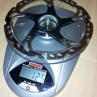 Gewicht Shimano Bremsscheibe SM-RT79S 160mm