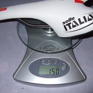 Gewicht Selle Italia Sattel Thoork Team Edition 