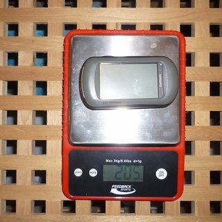 Gewicht Garmin GPS Oregon 550 