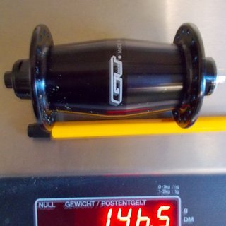 Gewicht GT Nabe Hadley VR 100mm/QR, 32-Loch