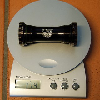 Gewicht FSA Innenlager Quad BB-7550 HTII, 83mm, BSA