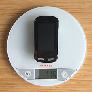 Gewicht Garmin GPS Edge 1000  